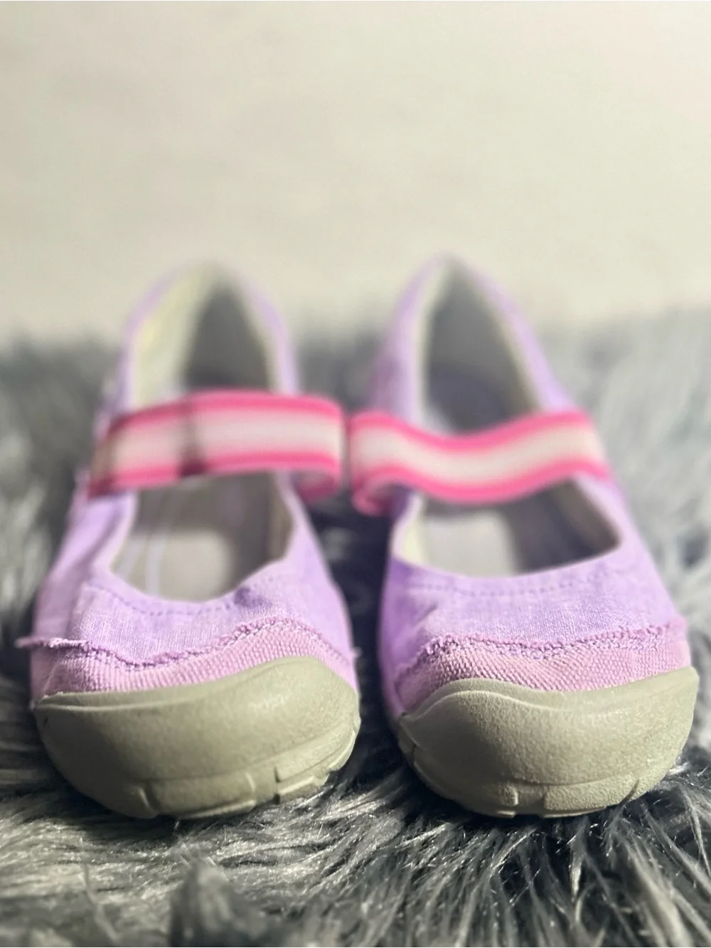 KEEN Rivington MJ CNX K Purple Heart Bougainvillea Purple Mary Jane Slip-On Sz 4